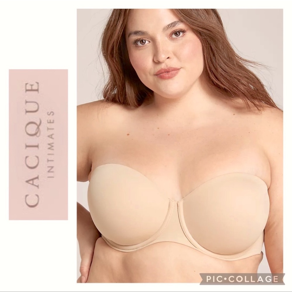 CACIQUE | Lightly Lined Multi-Way Strapless Bra *NWT* 💎